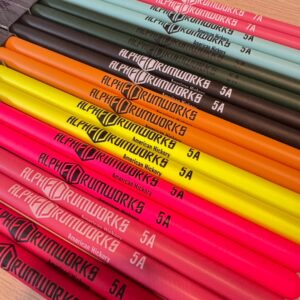 Alpha Drumworks COLOR SERIES DRUM STICKS